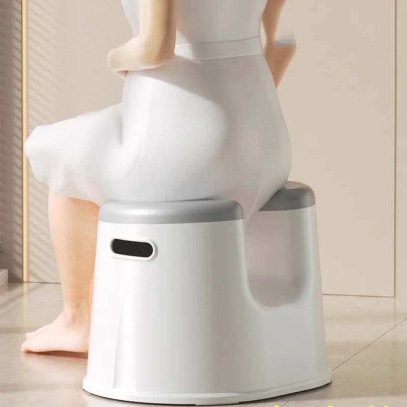 Nordic Disabled Bathroom Chair Shower Minder Elderly Medical Stool Portable Small Space Saving Low Cabeceros Home Furniture