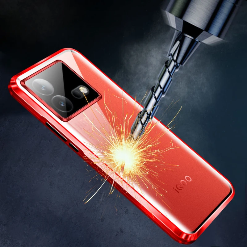Double-sided Glass Phone Case for Vivo iQOO Neo 9 8 Pro Neo9
