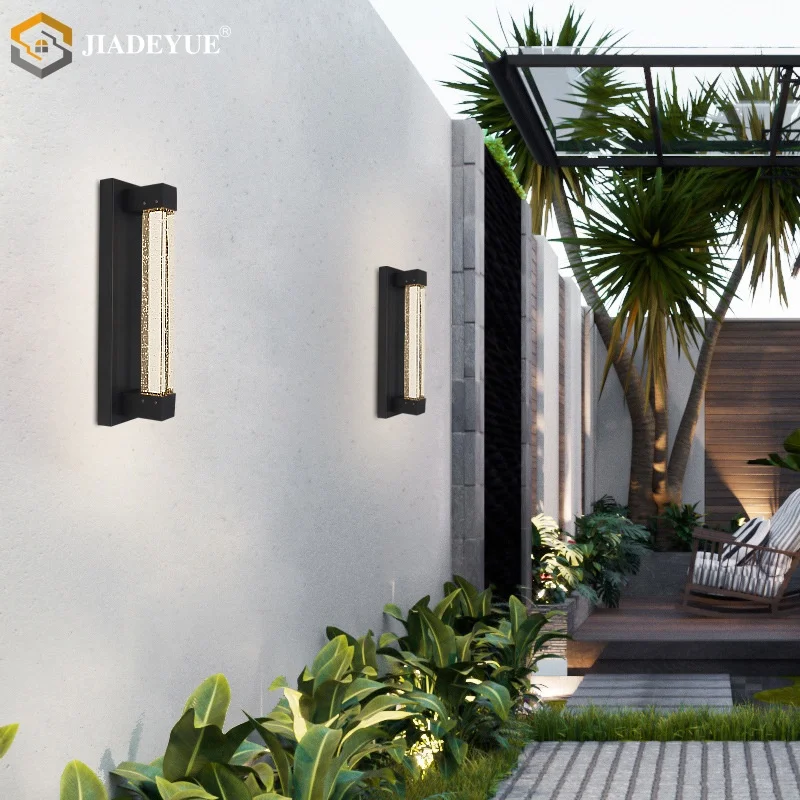 IP65 Waterproof Crystal Outdoor Wall Lamp 5