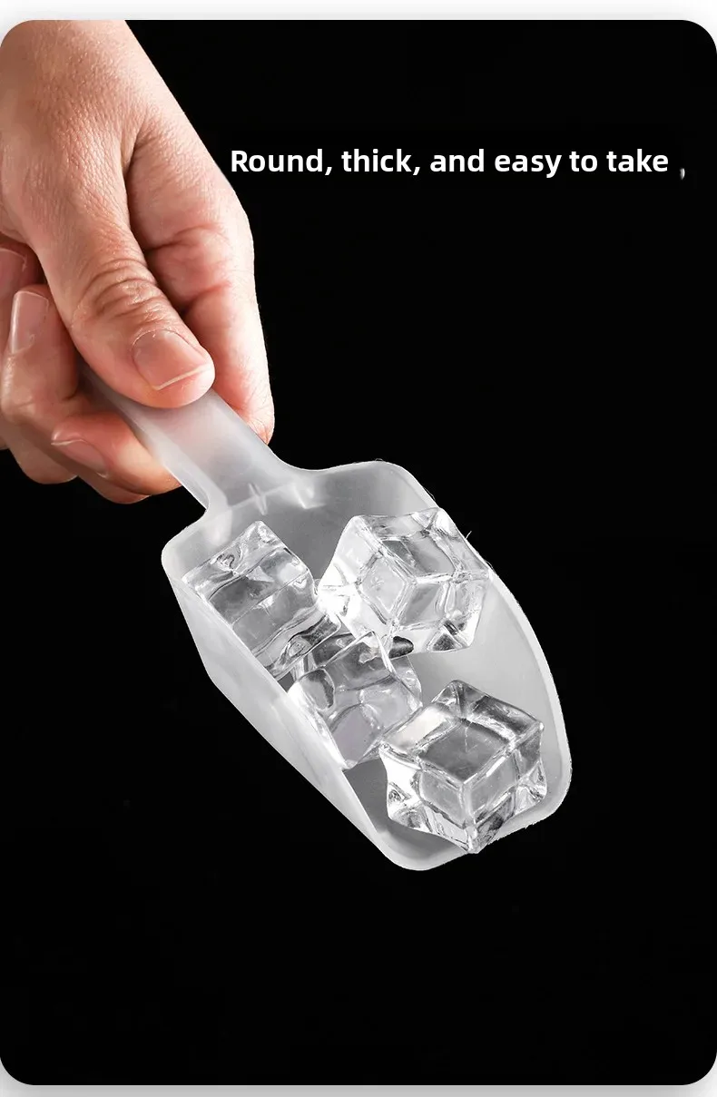 Description Picture 3 of itemPlastic Ice Scoop Multi Use Tool for Ice Candy Dessert Grain Dry Goods with Hanging Hole Party Bar Buffet Kitchen Party Bar