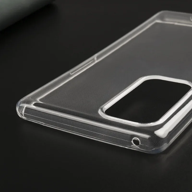 Clear Protective Soft TPU Silicone Phone Case - Transparent Back Cover Bumper