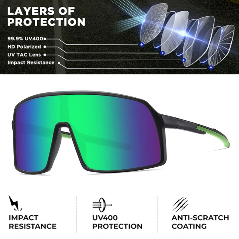 Description Picture 4 of itemHiking Eyewear Outdoor Sports Cycling Fishing Tennis Goggles Polarized Driving Sunglasses Men Women Travel Glasse