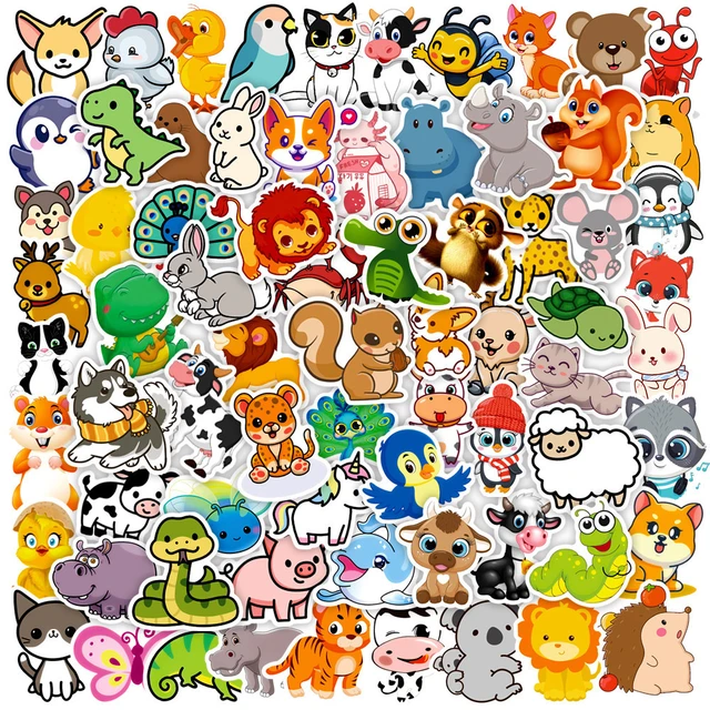 50/100Pcs INS Cute Kawaii Cartoon Princess Crown Stickers PVC Waterproof  Stickers Decals For Kids Boys Girls Toys Gifts - AliExpress