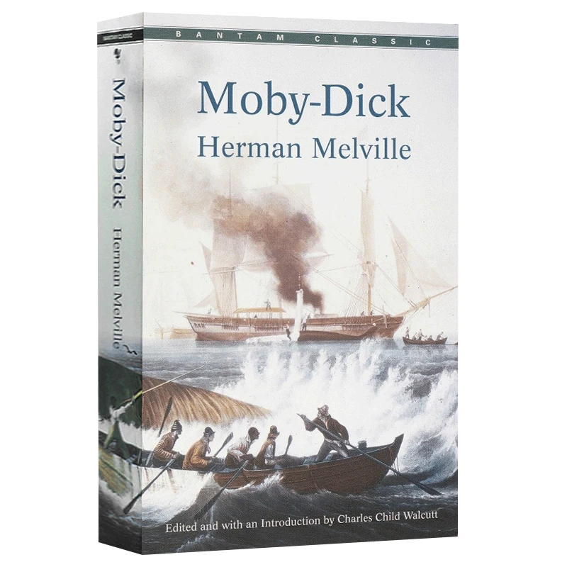 

Moby Dick Herman Melville, Bestselling books in English, Adventure novels 9780553213119