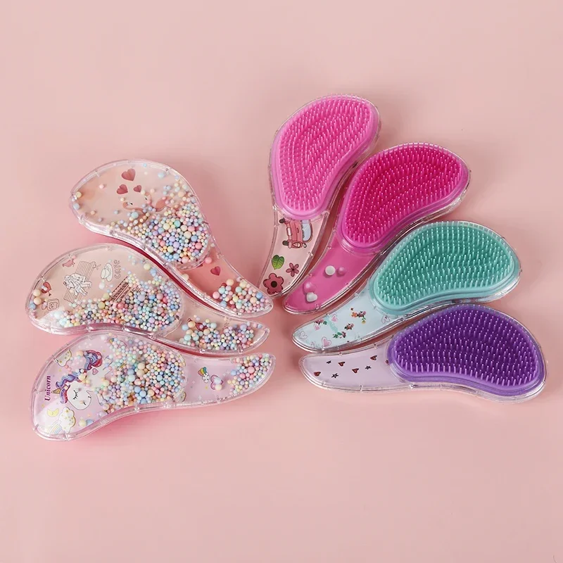 Hair Brush Comb Hair Comb Hair Comb Set Children's Hair Smoothing Comb Anti-static Massage Hair Brush Tangle Detangle Shower Massage Hairbrush Comb Salon Styl Tool