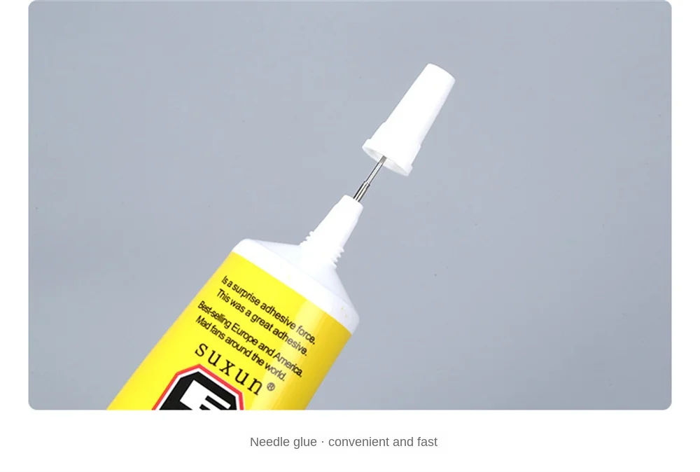 Description Picture 4 of itemE8000 Glue DIY Diamond Jewelry Rhinestone Textile Cloth Mobile Phone Repair Glue Multipurpose Adhesives Super Glues
