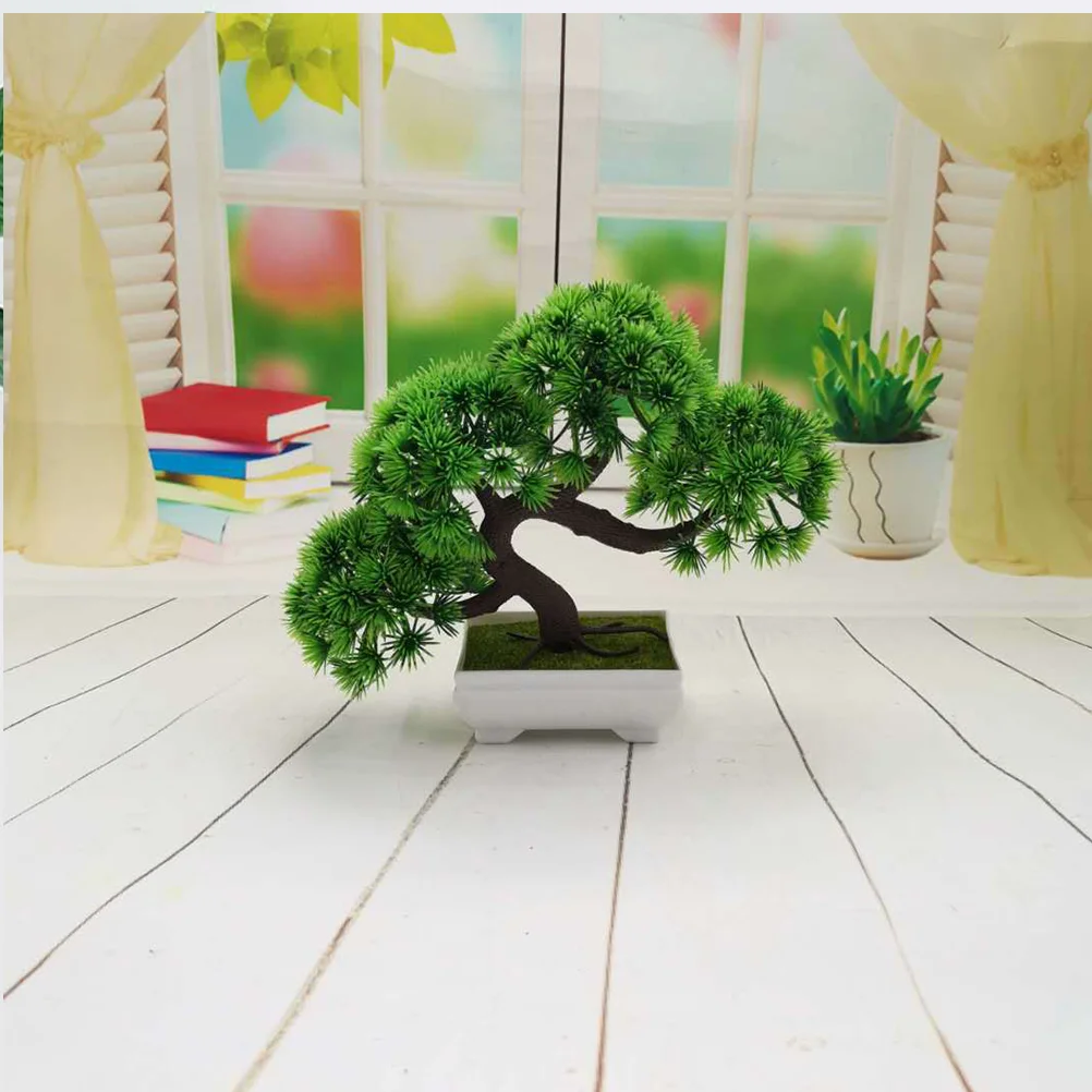 中】人工樹木 人工植物は、リビングルームの隣のフェイクツリーのための