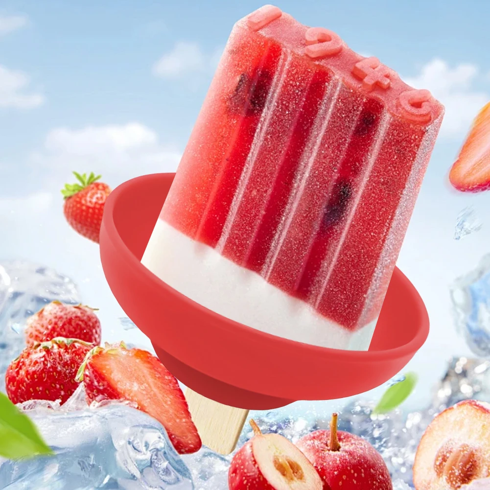 Popsicle Rack Popsicle Holders Sleeves 4/1PCS For Kids Cream