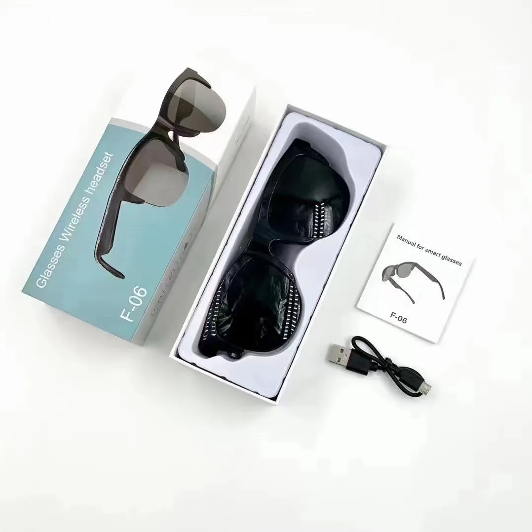 Glasses Wireless Headset F06/F07/F08 Outdoor Sunglasses 