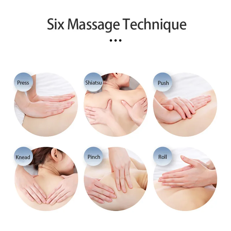 Shiatsu Neck Massage Pillow for Home Car Use