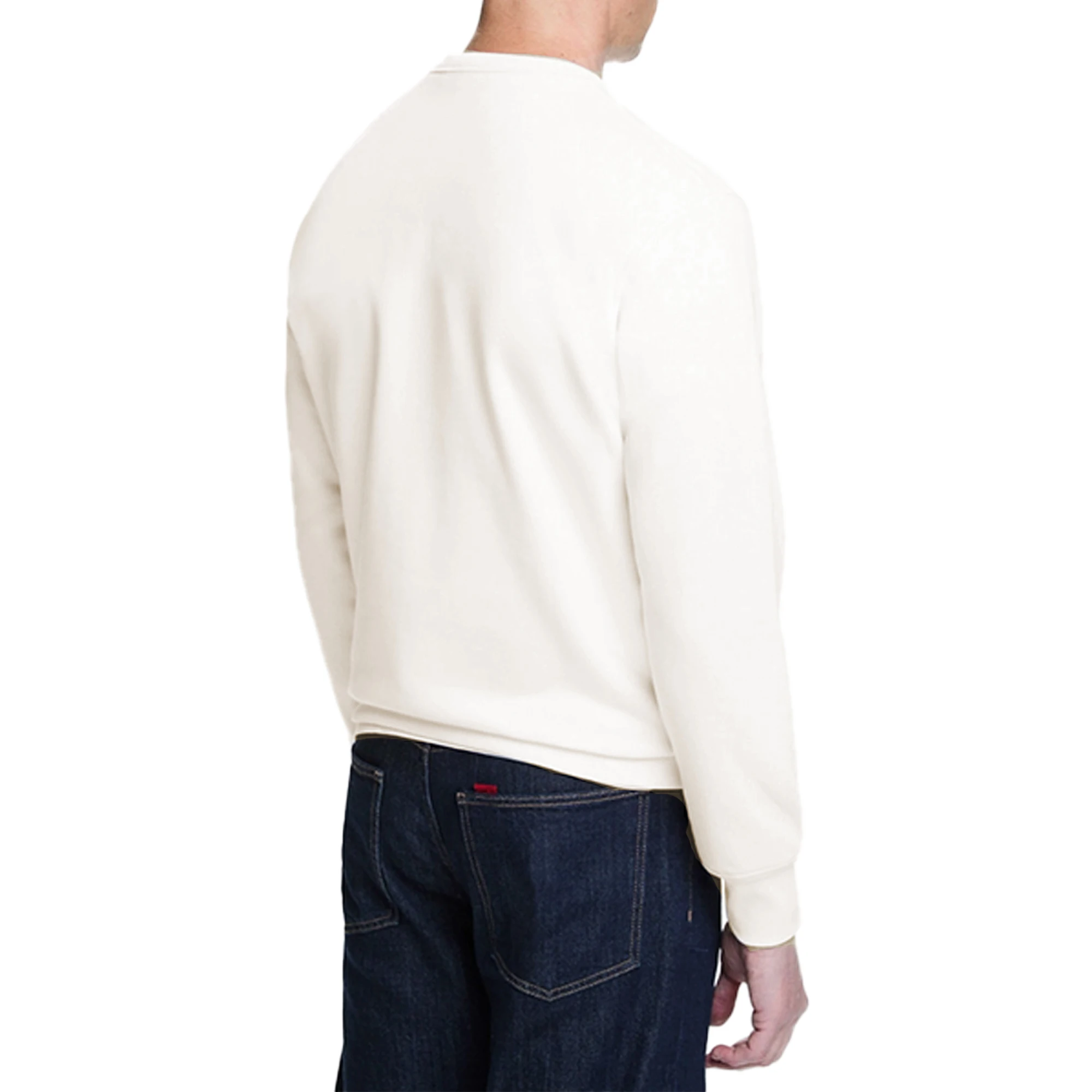 CHCH Autumn Men's Hoodies Casual Pullover Solid Color Round Neck Men's Fashion Long Sweatshirt Tops Basic hoodies