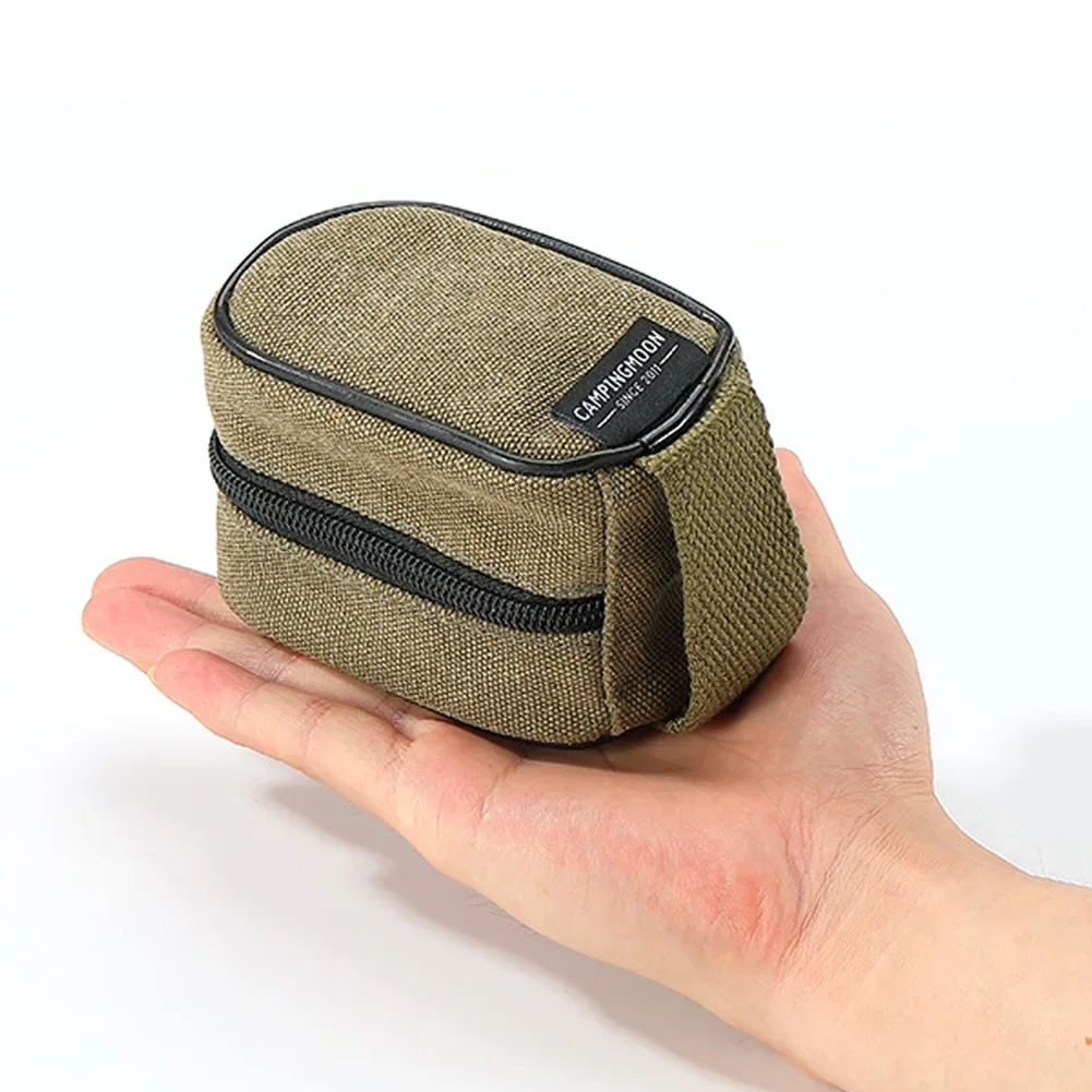 Outdoor Camping Furnace Aluminum Alloy Brass Energy-saving With Storage Bag Fishing High Strength Multidirectional Picnic