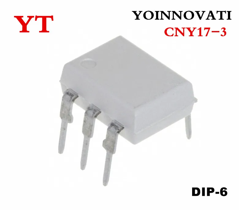 

50 шт./лот CNY17-3 CNY17 DIP-6 IC лучшее качество