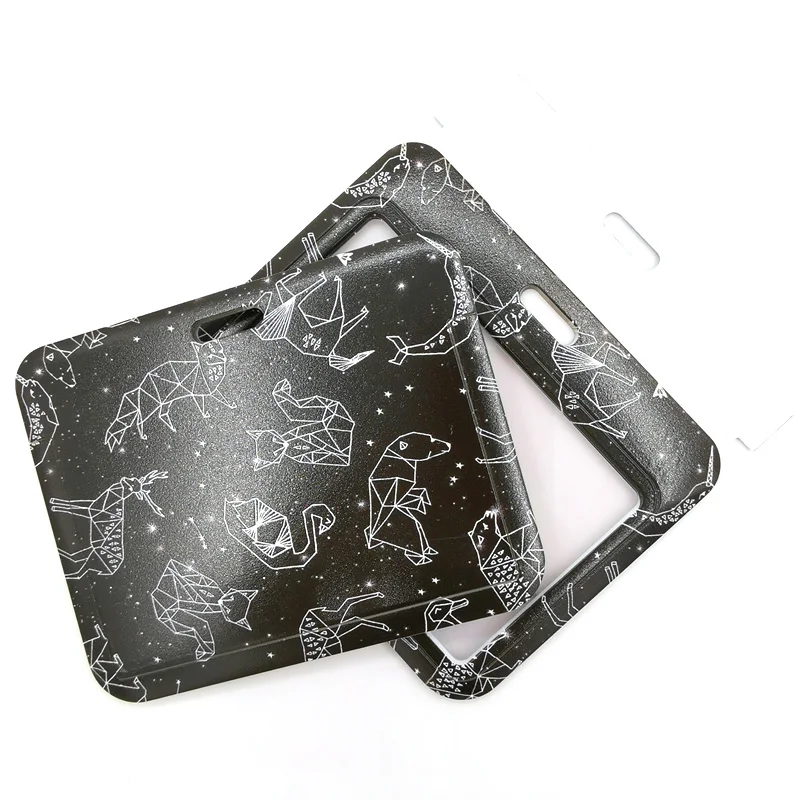 السماء المرصعة بالنجوم الحيوانات كوكبة بطاقة الائت...