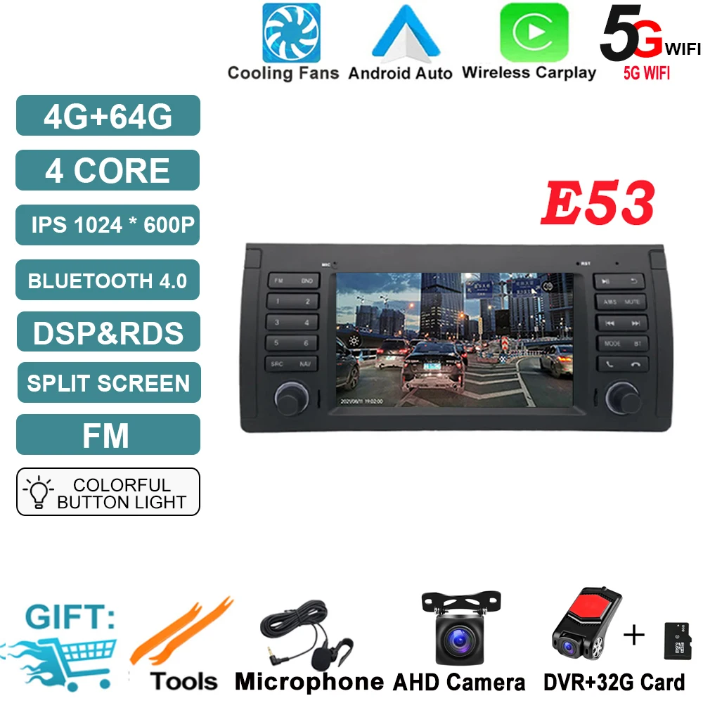 E53 4G 64G CAM DVR