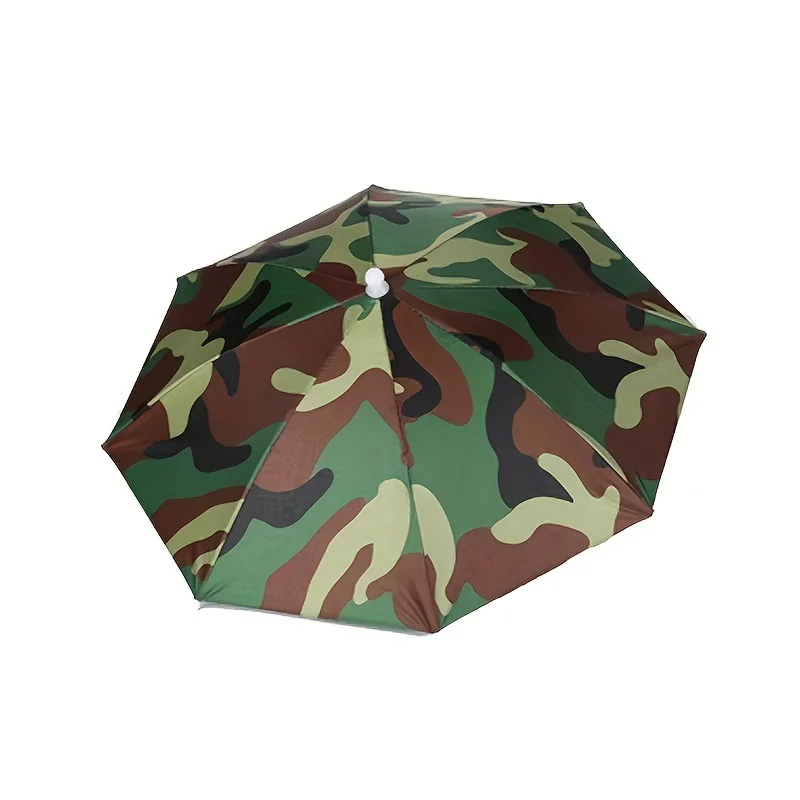 Hands-Free Multicolor Umbrella Hat Sun/Rain Protection for Outdoor Adventures & Daily Commutes