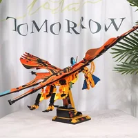 Avatar Flying Dragon Rider model movable figures compatible with LEGO Dragon Jigsaw Building Block Toys Desktop Decoration 3