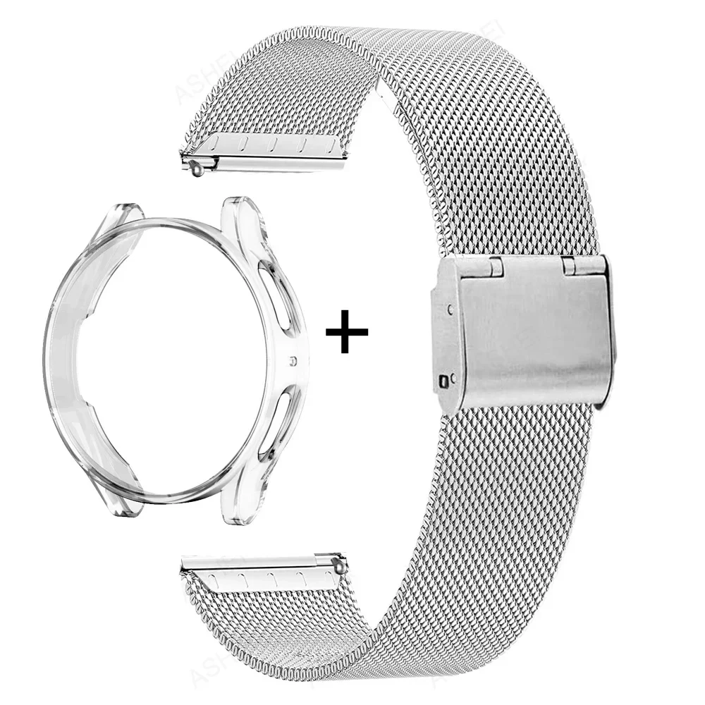Enhanced Protective Stainless Steel Band with Screen Protector
