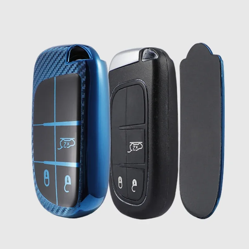 Premium Car Smart Key Cover Case Keychain Holder