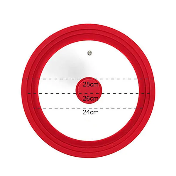 Red 24-26-28cm