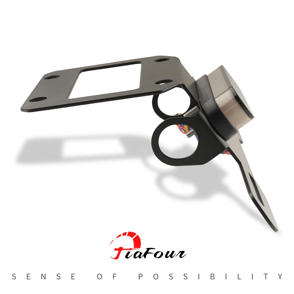 오토바이 번호판 거치대, CL250, CL300, CL500, SCL500, 2023-2024 등록용, 2 개의 후미등 램프