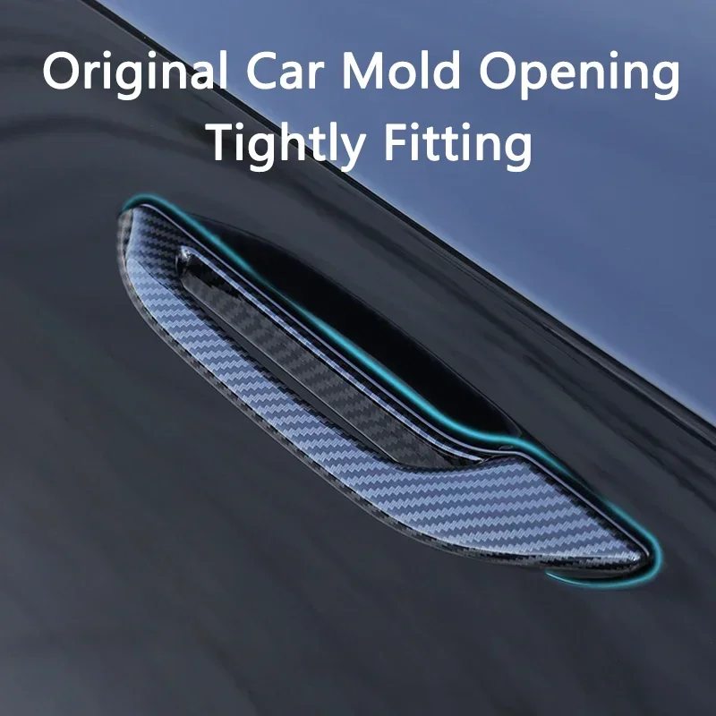 Car Antifreeze Door Handle for Tesla Model Y Launch/3/3+ Highland 2025 Frost Proof Door Handle Patch Cover Car Accessories