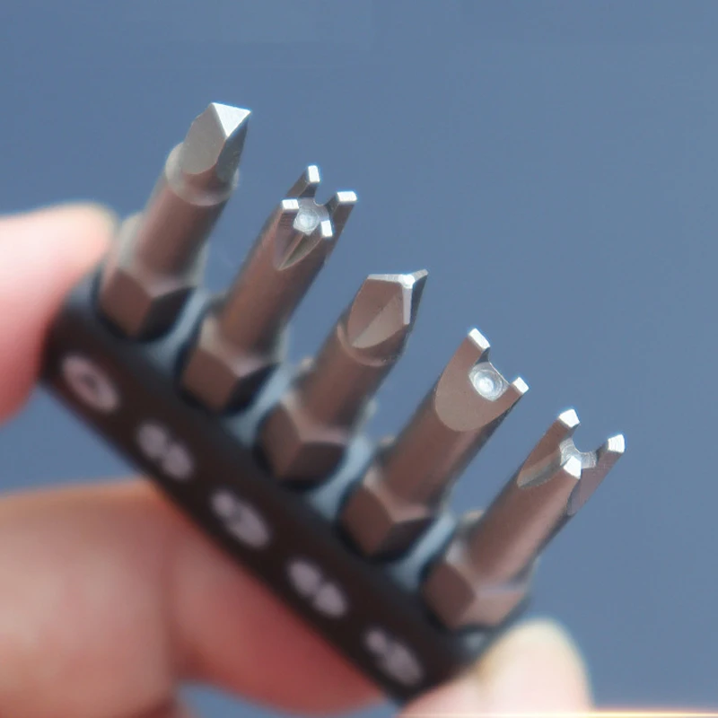 4/7/13Pcs%20Special-shaped%20Set%2050mm%20U-shaped%20Y-Type%20Triangle%20Inner%20Cross%20Three%20Points%20Screwdriver%20Bit%20drill%20parts%20Tool%20-%20Image%205