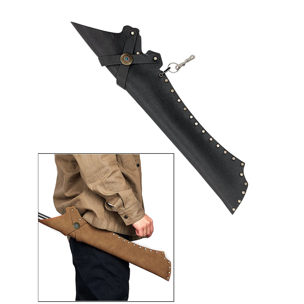 

1PC Archery Quiver Waist Hanged Archery Arrow Quiver Arrows Bag Case