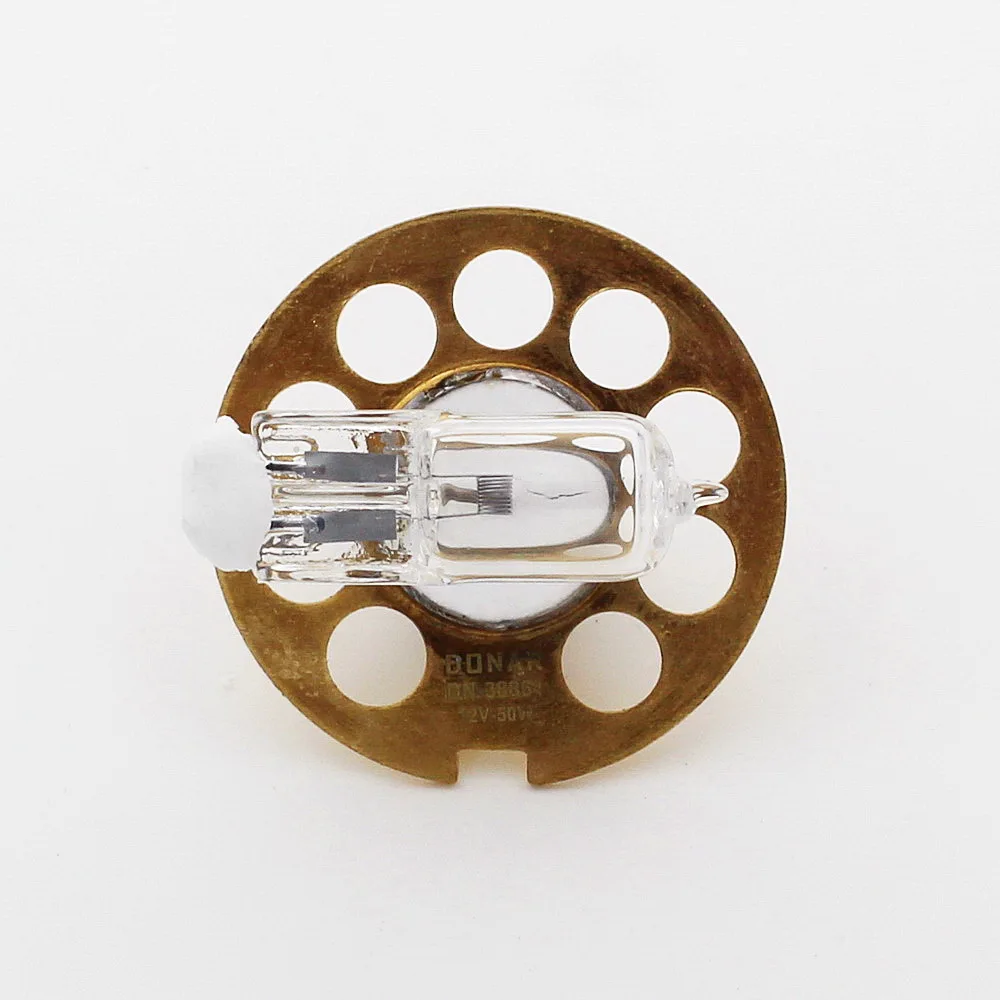 DN-38864 JC 12V-50W Inami 12V 50W 2158H 22-4010 HSSL 4.2A P44S Ophthamic Halogen Light Bulb Bausch & Lomb L0169-H1 Slit Lamp