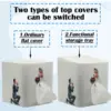 Skirt Tissue Box - Fun retro design for women, suitable for facial tissues and napkins living room, bedroom, dresser decoration 3