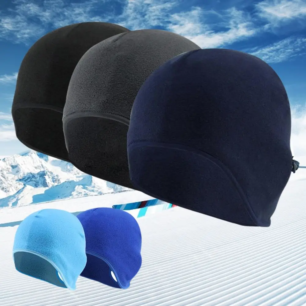 Winter Hat Thermal Running Bicycle Hat Cycling Sport Caps Men
