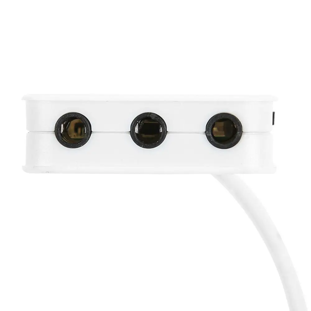 휴대용 3포트 USB 2.0 USB 2.0 허브 7.1CH 플러그 앤 플레이 USB 2.0 분배기 포트 분배기 소형 장치