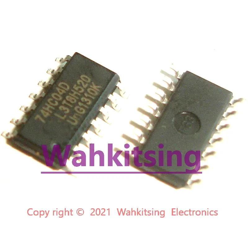 100 PCS 74HC04D SOP-14 74HC04 SMD HC04 Hex Inverter Chip IC ...