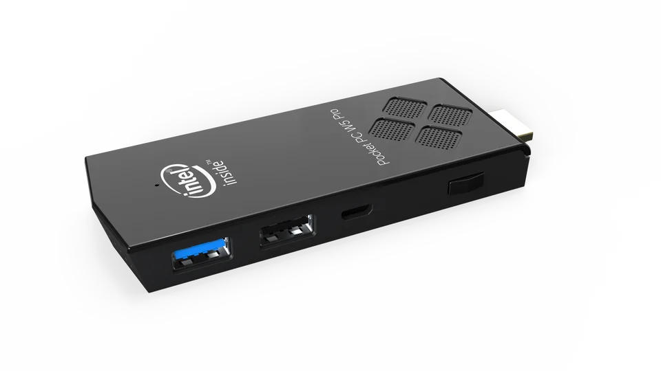 T5B Portable Mini PC Intel Z8350 Quad Core 8GB 128GB Windows 10