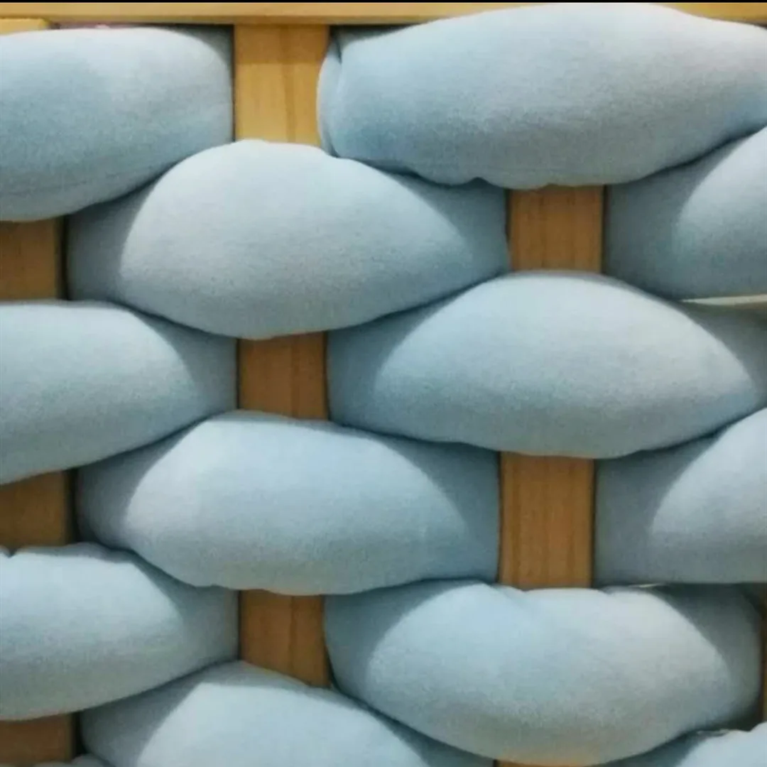 tresse de lit 5 m bleue