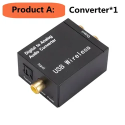 Enhanced Bluetooth 4.0 Audio Converter with RCA Output and Amplifier (Converter only)