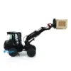 LESU 1/14 RC Hydraulic Fork Loader AT1050 Telescopic Arm Truck Radio Control Assembled Painted Sound Light System Car Model Toy 3