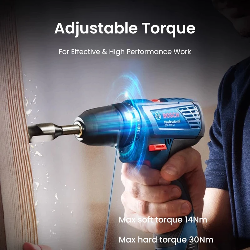 BOSCH  GSR 120-LI 12V  ޴ 帱 ̹, 1500RPM 30NM  ũ ̹, Ƭ ͸  