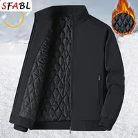 Warm Padded Parka Men Autumn Winter Men's Jacket Casual Business Classic Office Social Outwear for Men's Winter Coats Windbreak