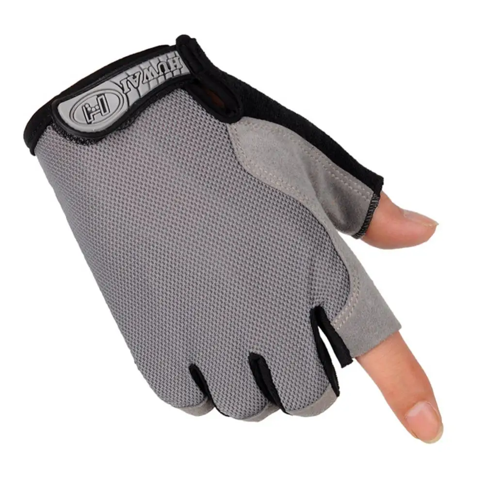 Summer Men/women Fitness Gloves Gym Weightlifting Cycling Yoga Bodybuilding Training Thin Breathable Non-slip Half Finger Gloves 5