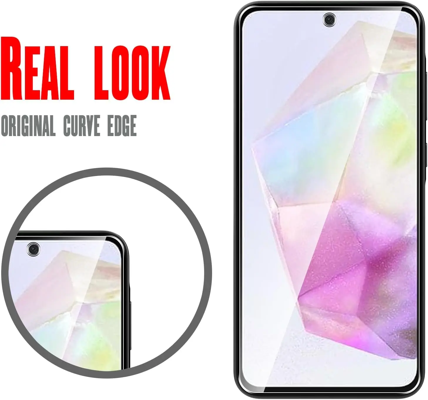 Premium 1/4 Piece Tempered Glass Screen Protector