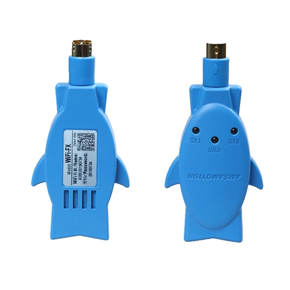 

Wireless Programming Cable WIFI-FX Adapter for Mitsubishi MESLEC FX Series PLC Replace USB-SC09-FX Cable