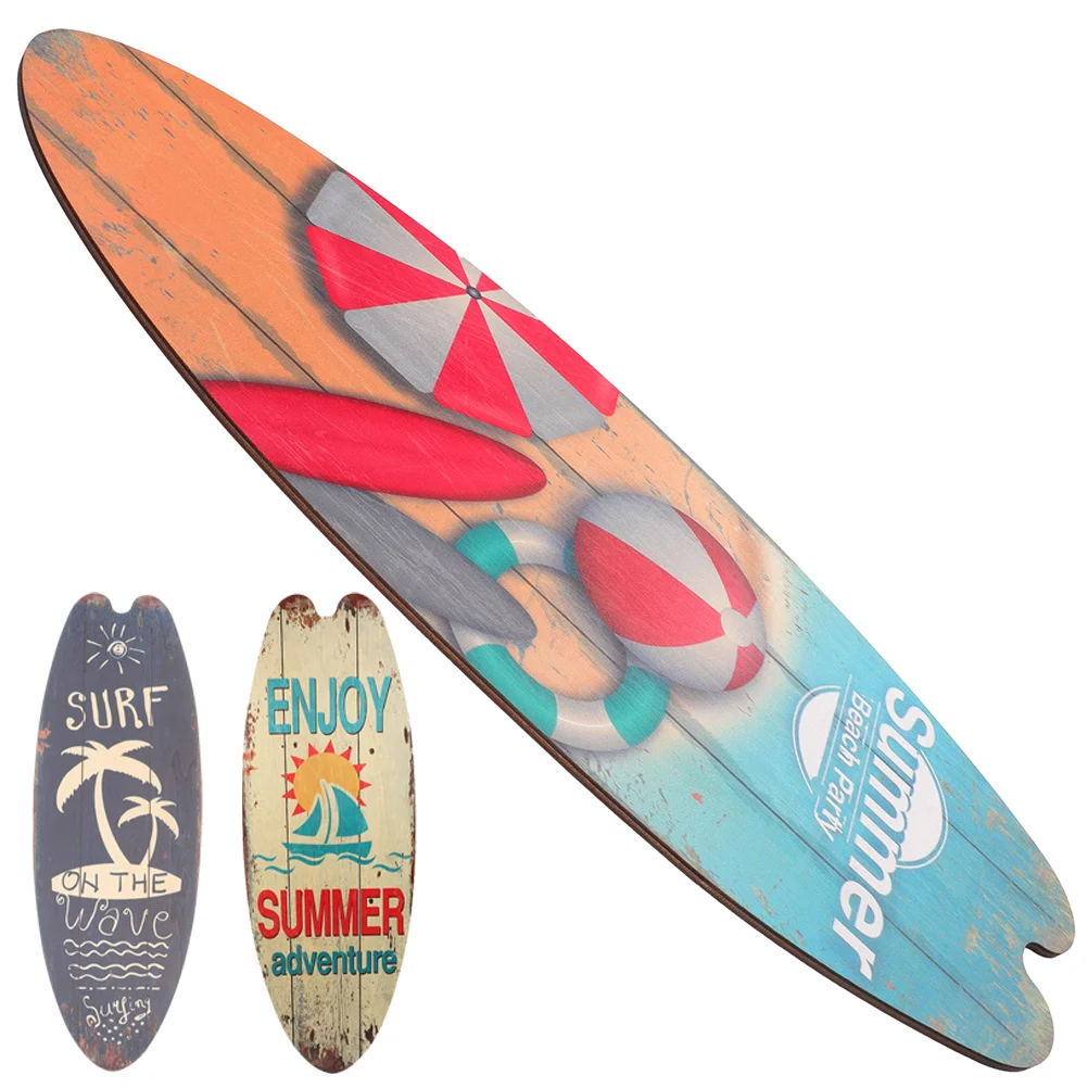 

3pcs Surfboard Wall Decorations Surfboard Wall Decor Outdoor Signs Party Decor