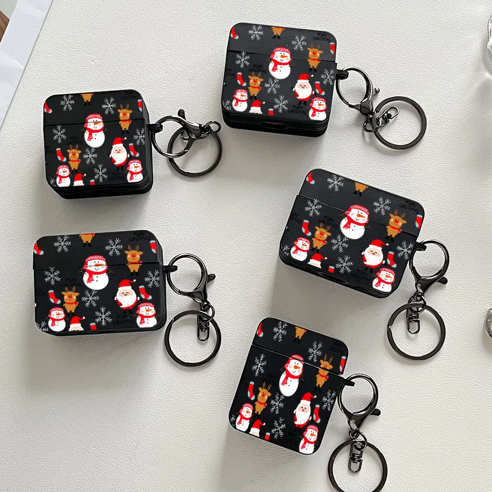 Christmas Pattern Earphone Case for AirPods Shockproof Shell