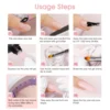 ROSALIND 30ml Poly Nail Gel Acrylic Crystal Nail Art Poly Nail Varnish Semi Permanent Quick Extension Nail Gel Need UV/Led Lamp 6