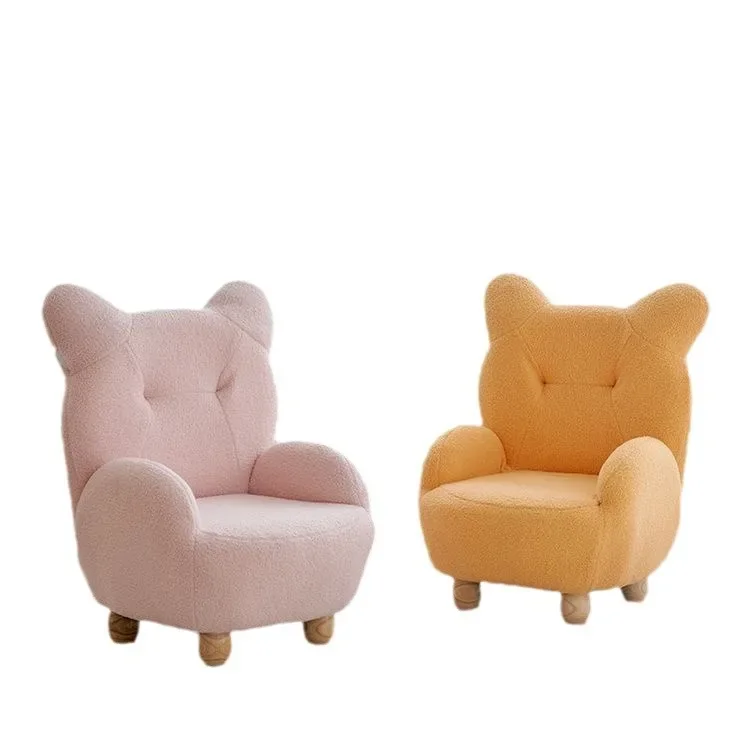 cute baby cartoon seat reading corner baby mini bear sofa lazy sofa