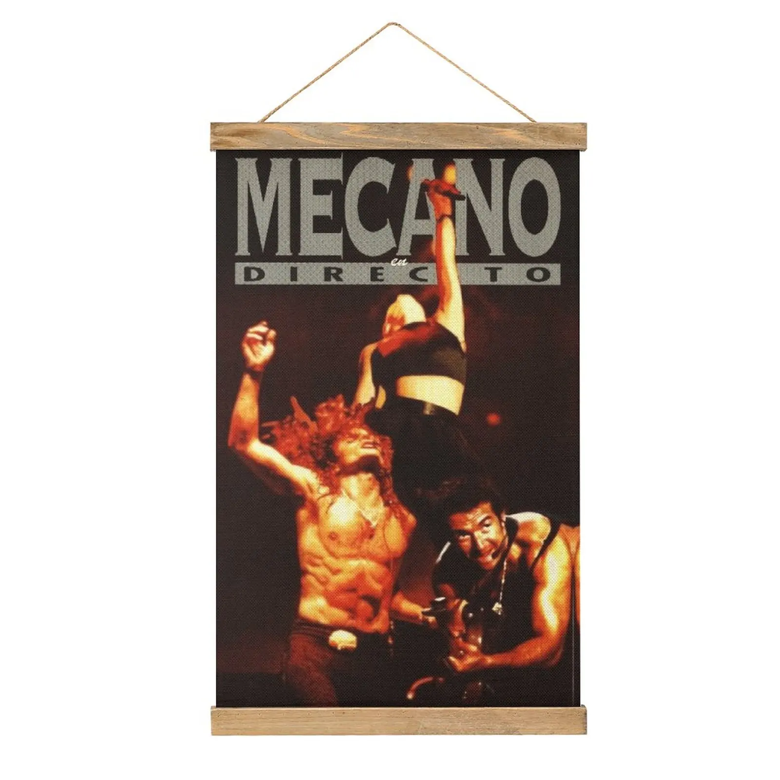 

Graphic Vintage Mecanos Bands Canvas Hanging Picture Craft Decoration Humor Graphic Restaurant Mural Style Hang Pictures