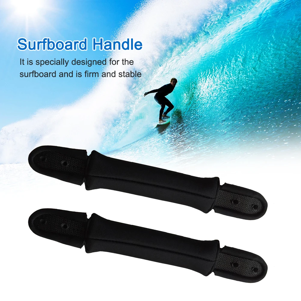 Neoprene Surfboard Handle for Surfing Accessories Black