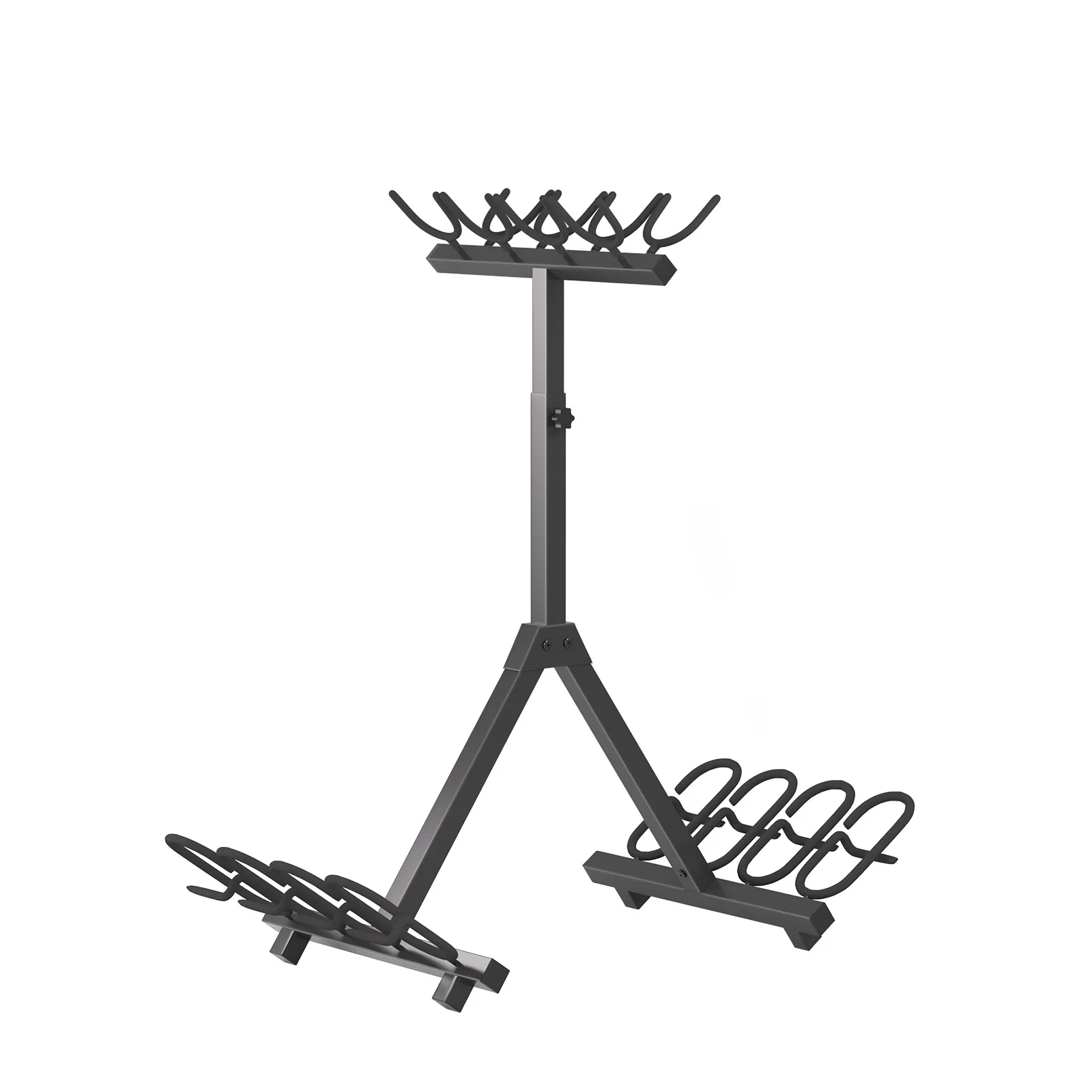 Stojak na broń 8-gniazdowy wielofunkcyjny stojak do przechowywania sprzętu do broni myśliwskiej Stojak na broń strzelecką Karabin Karabin Kryty metalowy stojak ekspozycyjny
