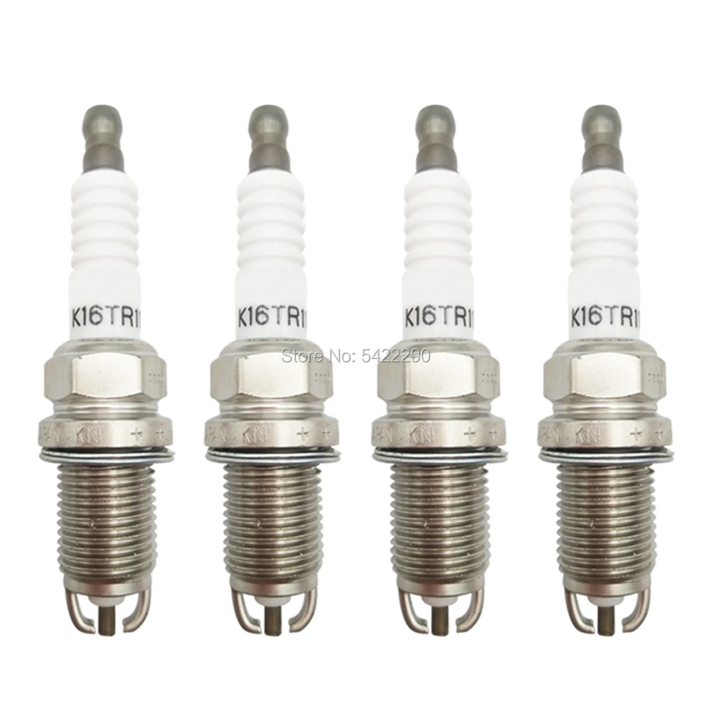 

90919-01192 K16TR11 Brand New Spark Plug For Toyota Corolla Cruiser Land 90 4Runner Hilux Corsa 5VZFE 4EFE 5EFE 4-6pcs